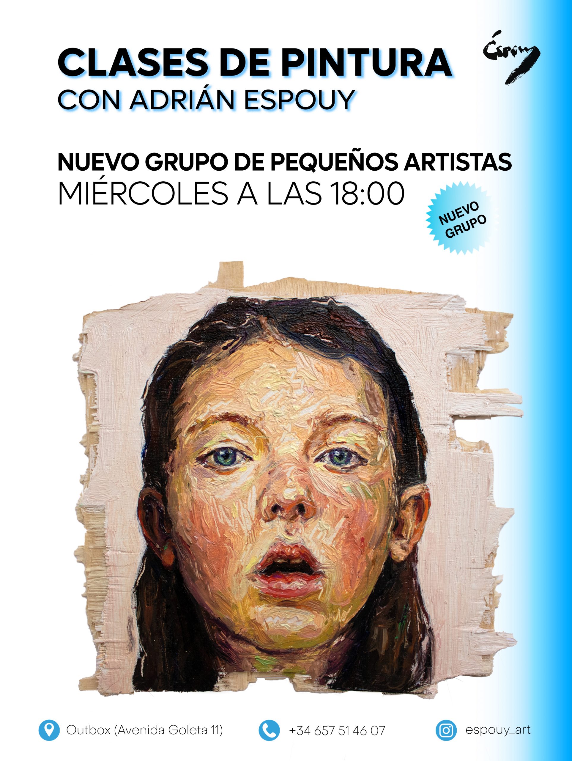 Clases de pintura en Playa San Juan nuevo grupo